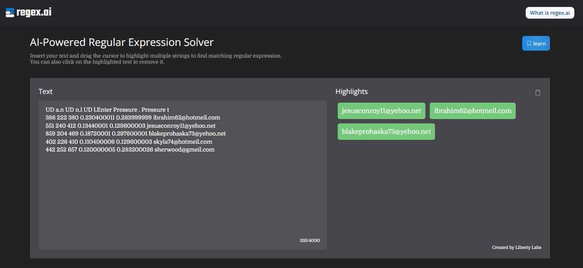sandeepkaistha's tweet photo. AI TOOL ALERT!!

Regex |A tool to find matching regular expressions. https://t.co/4MF6n6464n 

🚀 Daily AI Newsletter - 5 Top AI News + 5 Best AI Apps+ 3 ChatGPT Prompts in your inbox!  https://t.co/DVCuaTnrD6 🚀  

#aitools #ai #artificialintelligence @Regex_Ai https://t.co/i9GmiWuRF2