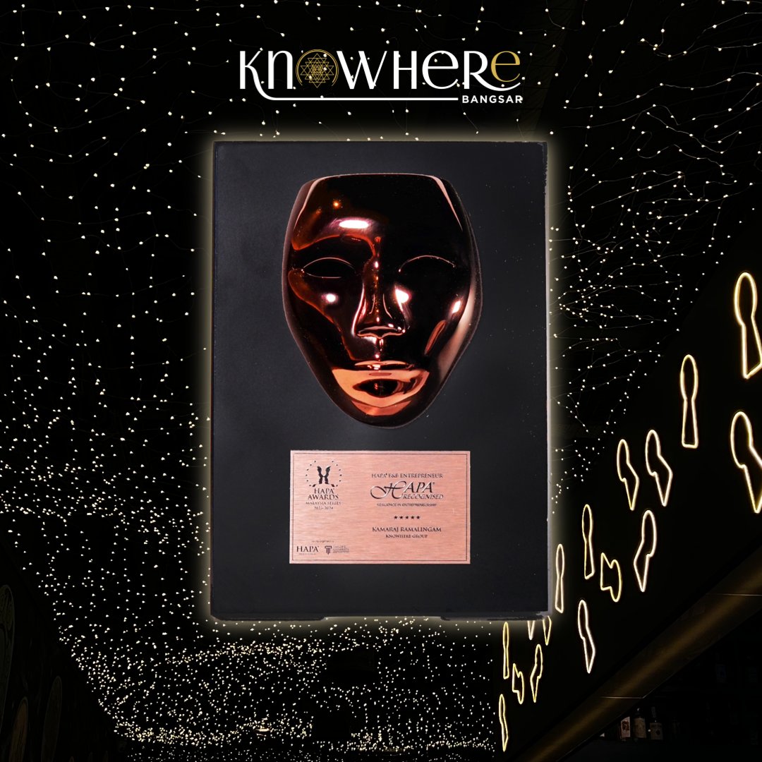 knowherebangsar's tweet photo. "🌟 HAPA Recognized Resilience in Entrepreneurship! 🌟We are thrilled to announce that Knowhere Bangsar has been honored by HAPA (Hospitality Asia Platinum Awards) for our unwavering resilience in entrepreneurship. 🏆✨ https://t.co/LqW3R64c7s