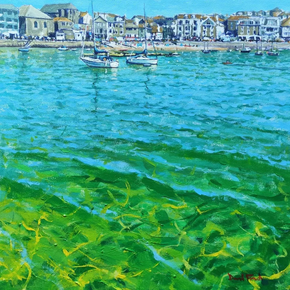 'Two Yachts'

A view across the harbour from the west pier

St Ives
30 X 30cm acrylic on canvas board
49 X 49cm approx framed size

#cornwall
#www.thearthouses.com
#arthousestives

Available at the Arthouse Gallery Island Road St Ives Cornwall.... now 

#stives
#escape
#yachts