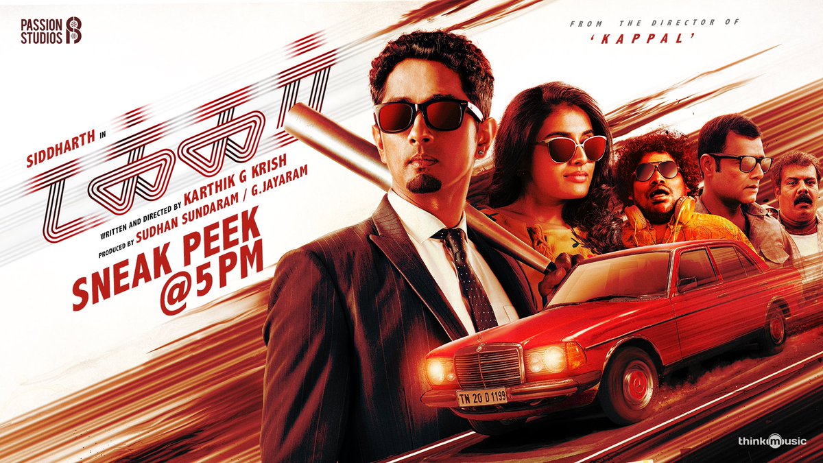 #Takkar Sneak Peek will be Release Today at 5 PM in @moviebuffindia Channel 

In cinemas on JUNE 9th

Directed by @Karthik_G_Krish
🌟#Siddharth

@iYogiBabu @itsdivyanshak @nivaskprasanna @editorgowtham  @Sudhans2017 @thinkmusicindia @jayaram_gj @vijaytelevision @Donechannel1