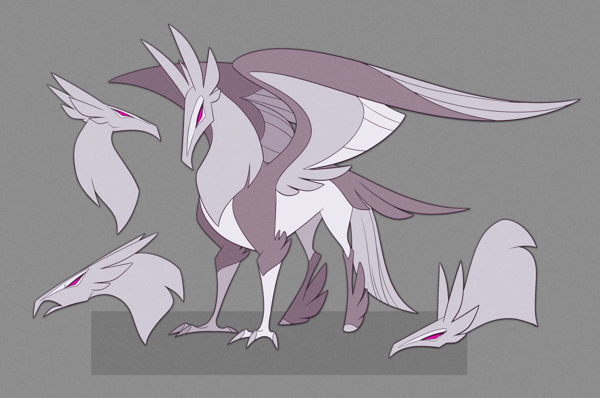 I need to do more with my mythological equine designs... here's a hippogriff concept