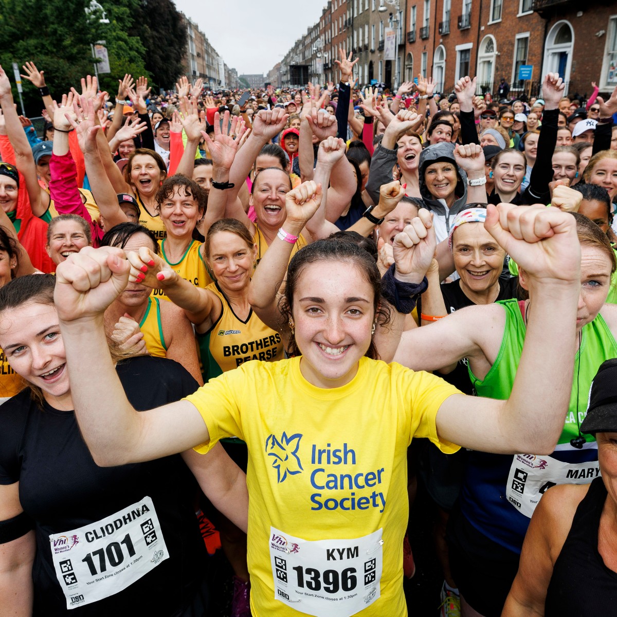Best of luck to all the runners representing Team Irish Cancer Society today in the Vhi Mini Marathon! 🎉

Your dedication is truly inspiring, and every step you take will help support cancer patients and their families!

We're cheering you on every step of the way💛
#VhiWMM