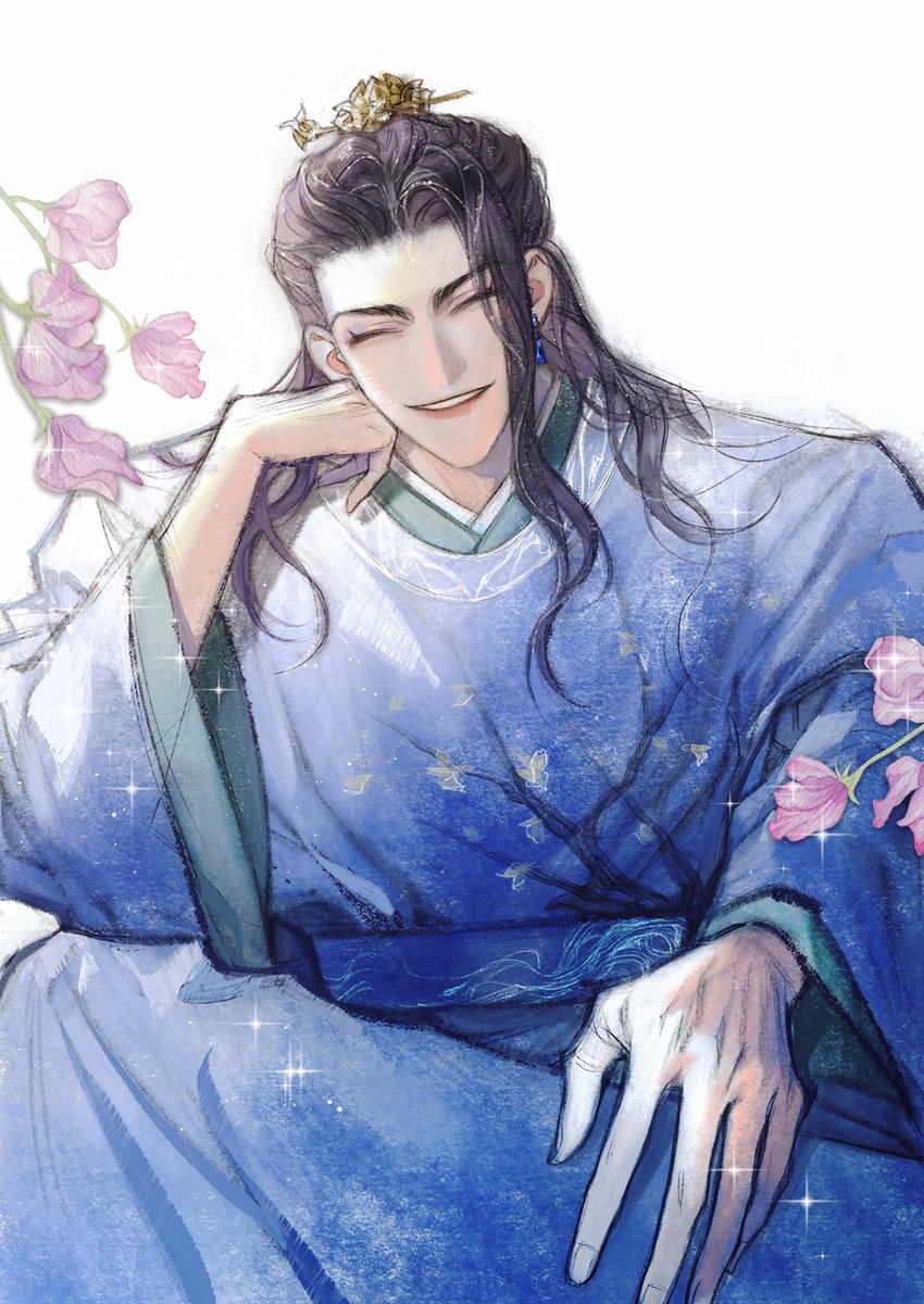 「ใต้เท้าไห่กรมคลัง วันนี้ก็แวะดื้มน้ำชาสน」|♡omix♡ อยู่ในยุทธภพのイラスト