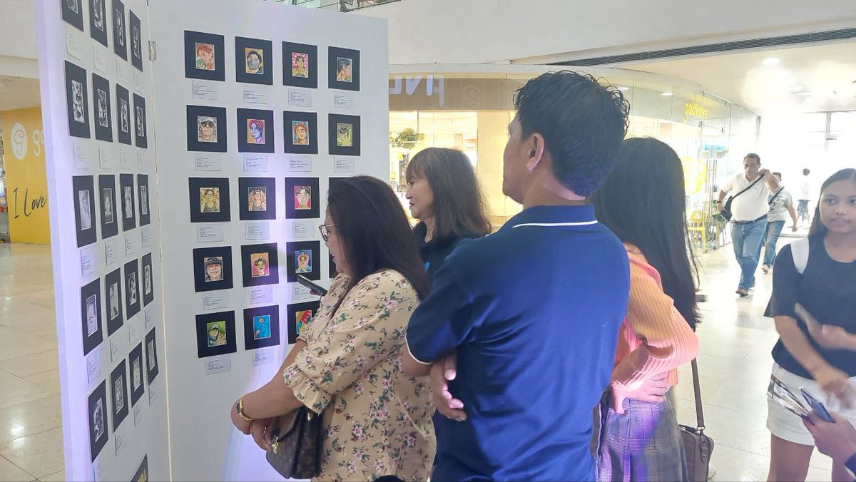 ⚠️ SPOTTED AT THE #STELLVERRYFIED ACEO Art Exhibit: 

Tita <a href="/ajero_mylene/">Mylene Ajero</a>, Tito <a href="/AjeroJun/">kizmOy,,,🍓🇵🇭</a>, and fam

Thank you so much for dropping by and supporting our project for Stell 💛🍓✨️

📍 Ali Mall Atrium 1 Araneta City, McArthur Ave entrance, beside Goldilocks and Jollibee.