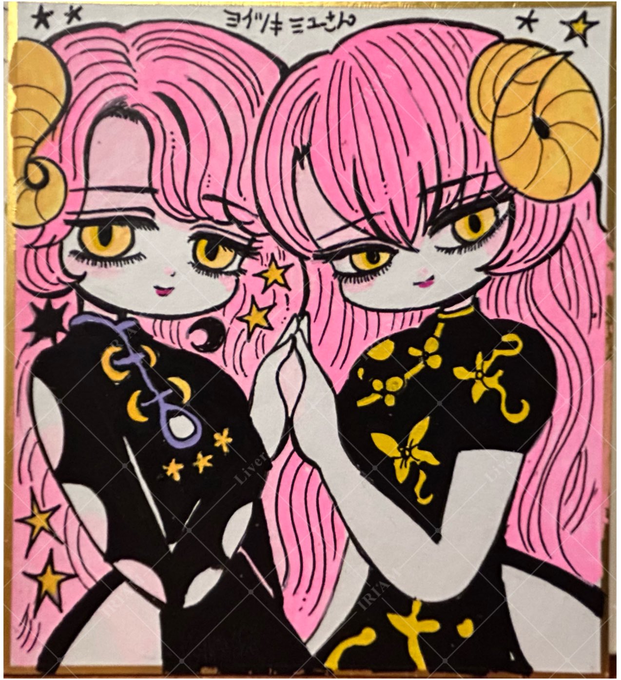 未使用品】 【ヨシジマシウ】原画イラスト アート/エンタメ