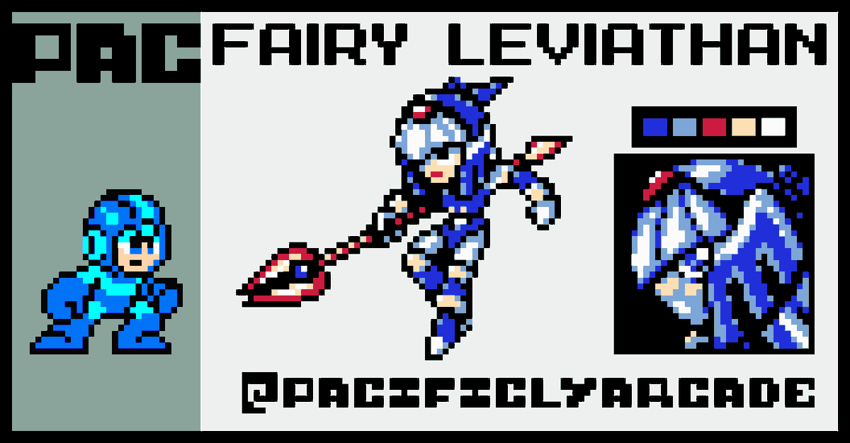 Fairy Leviathan Sprite + Mugshot
#megaman