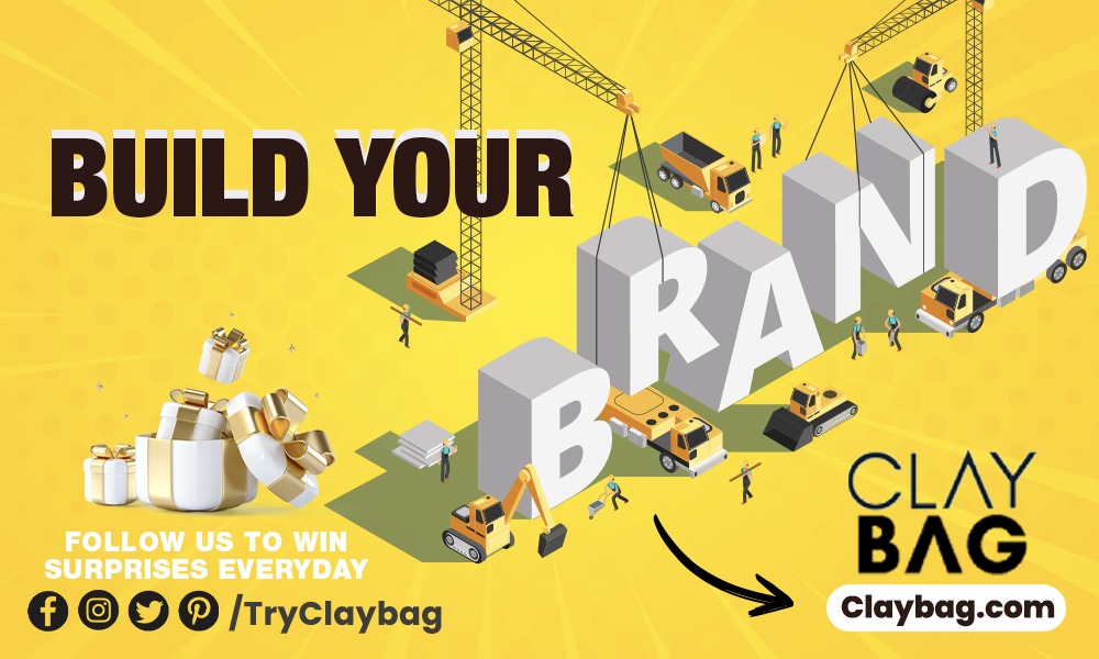 Want to build your brand? Whether you are a startup or new business or a small business, you get the best deals for customized brand building merchandise and products. Follow us and get regular updates on the best deals. #JustClayBagIt #branding #merchandise #startups #BestPrice