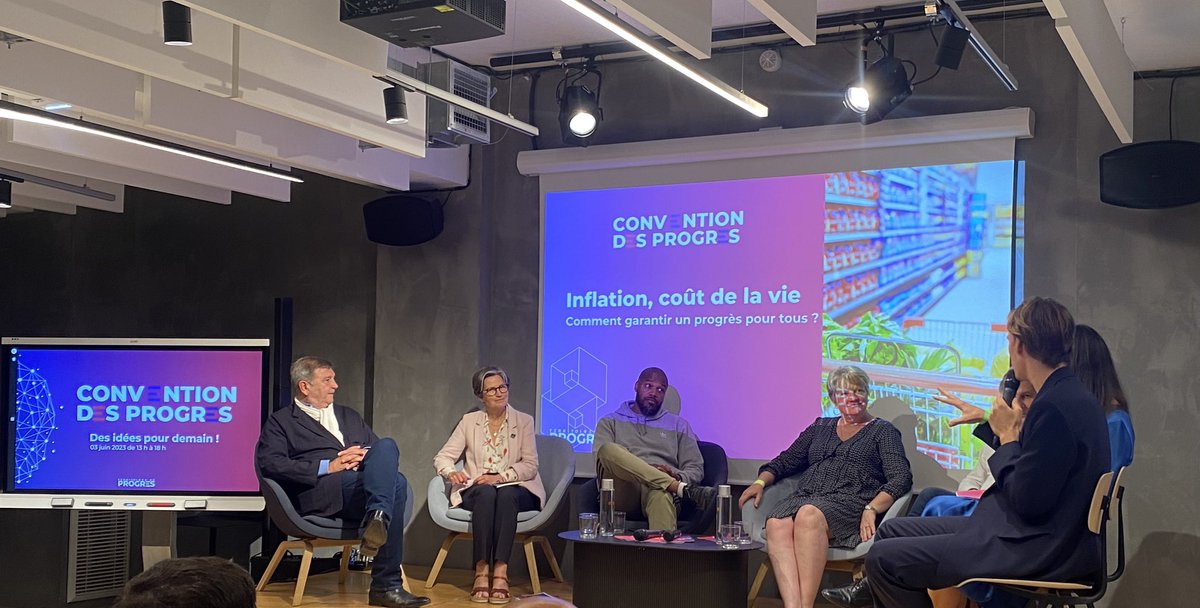 Pouiepouie1's tweet photo. Première table ronde à la #conventiondesprogres @TerresDeProgres
Inflation, coût de la vie : comment garantir un progrès pour tous ?
Habitat, santé, énergie, dignité: analyse et tentatives de réponses aux problématiques qui st devant nous. https://t.co/0gE8pMLEVG