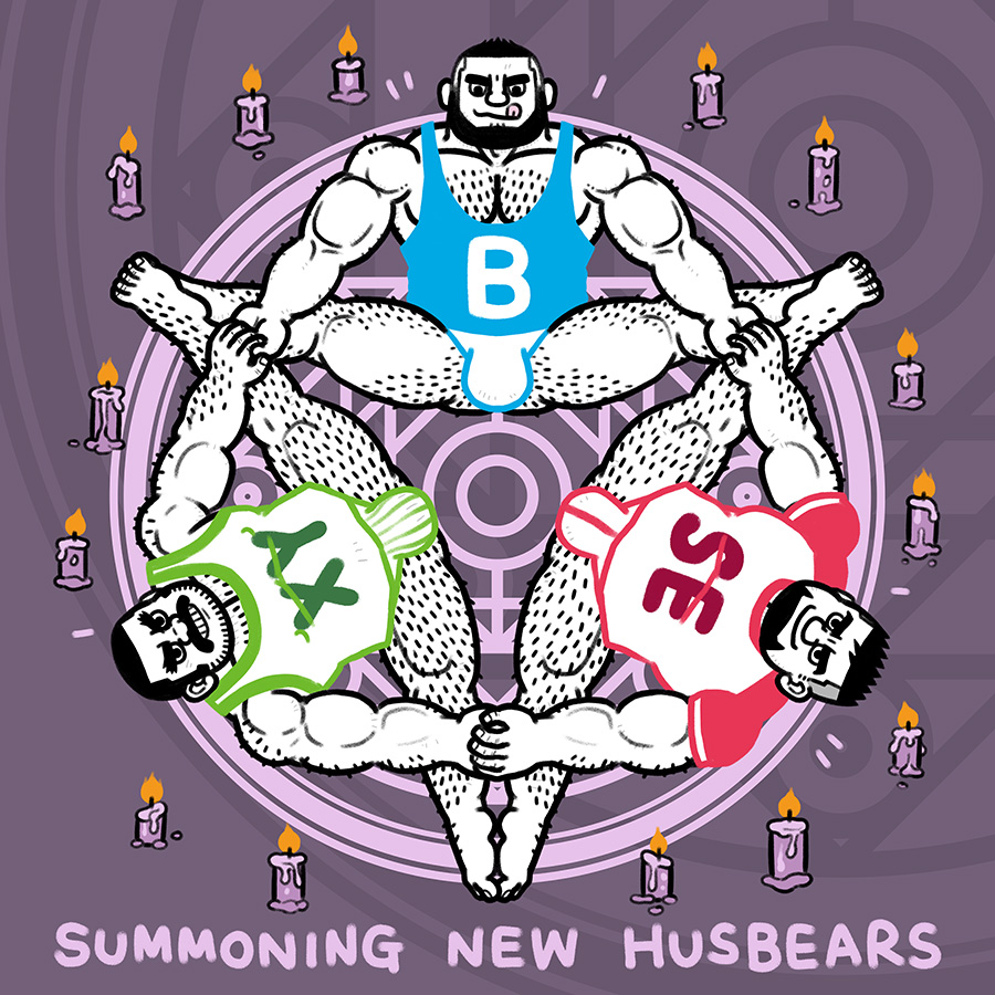 SEXYB_WOOF's tweet photo. Summoning New Husbears!!!

#gay #gaybear #bear #gaybearart #gayart #bara 

--------------------------- 
SEXYB online shop
https://t.co/eZOK7qcRRU https://t.co/DdXkQ6sSYi