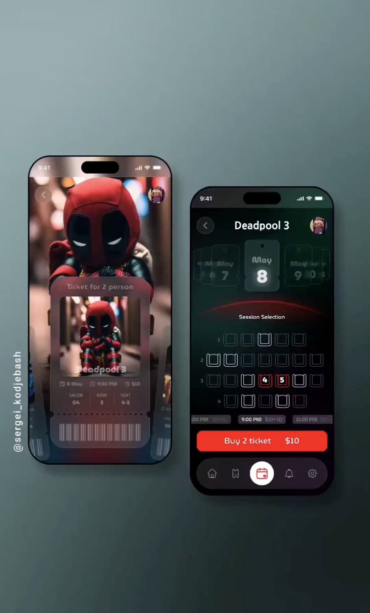 AIpriyank's tweet image. Designed by : @SergeiKodjebash 
Let us know your thoughts on the design

#appdesigner #mobileappdesign #happydesigner #designapp #uxuidesign #uxprocess #designsystem #uiuxdesigner #uxd #uxtrends #uidesigners #uxresearch #userinterface #inspiration #uitrends #dailyui #uxdesigner