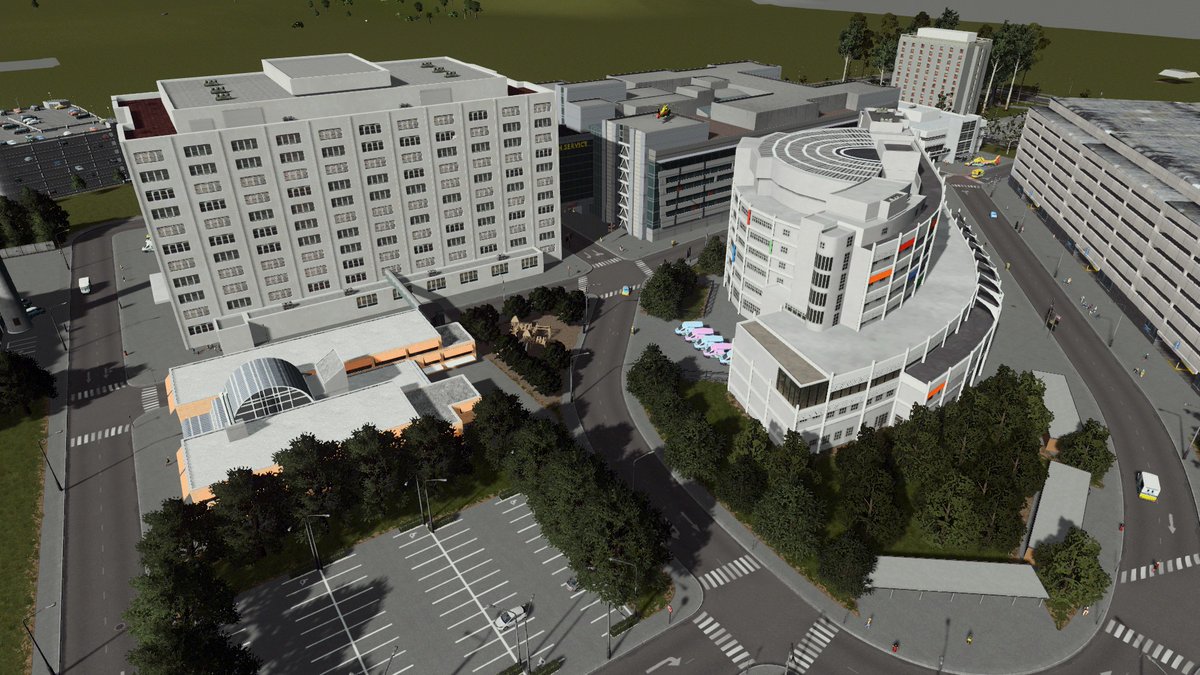 RydeModding's tweet photo. OUT NOW on the #CitiesSkylines Workshop

The CHS Modular Hospital Pack allowing you to create your own modular Hospital facilities, covering all the available aspects of Healthcare in CS. https://t.co/mOy4nb8ia6

@CitiesSkylines  @ColossalOrder https://t.co/p0hGhMdhBg