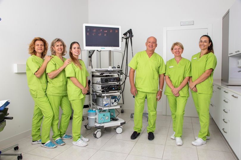 El Dr. Nassif Mazen junto al equipo de enfermería, te brindan una atención especializada en Endoscopia Digestiva!!