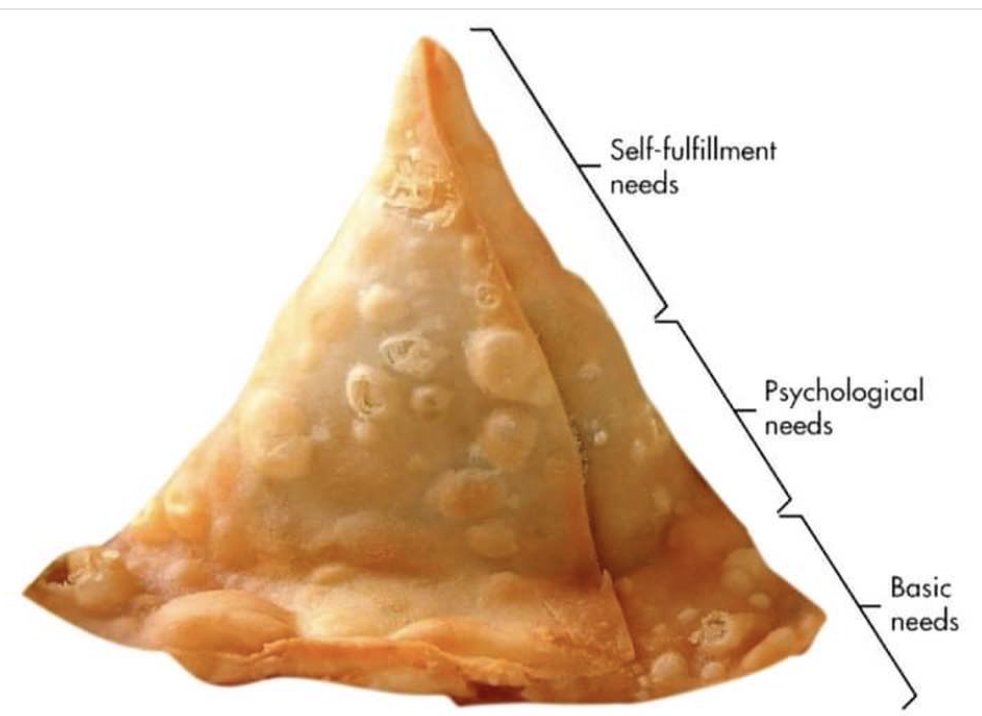 Maslow's Samosa.