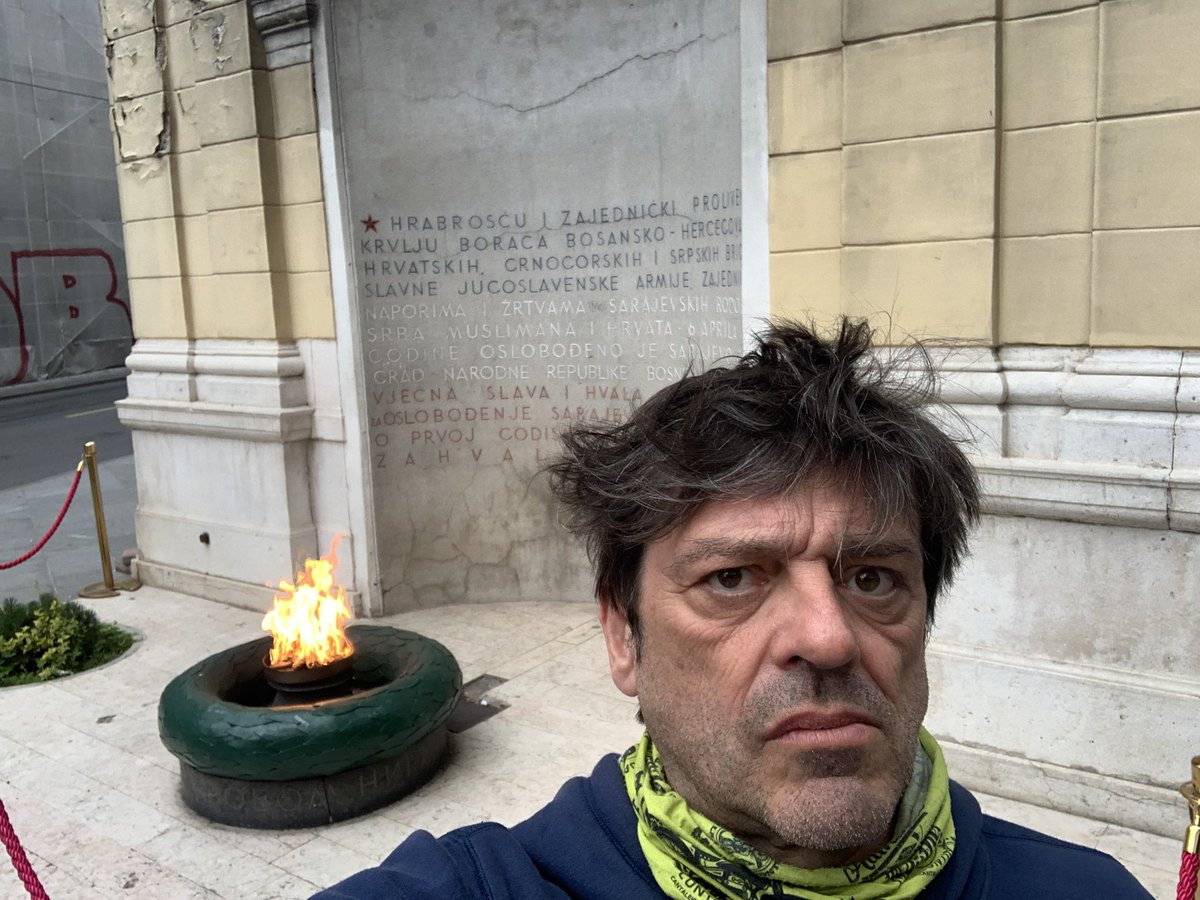 Sarajevo, treinta y ocho años después.  #ontheroadagain #nosinmimoto #thetravellingvicedo #adriatico23