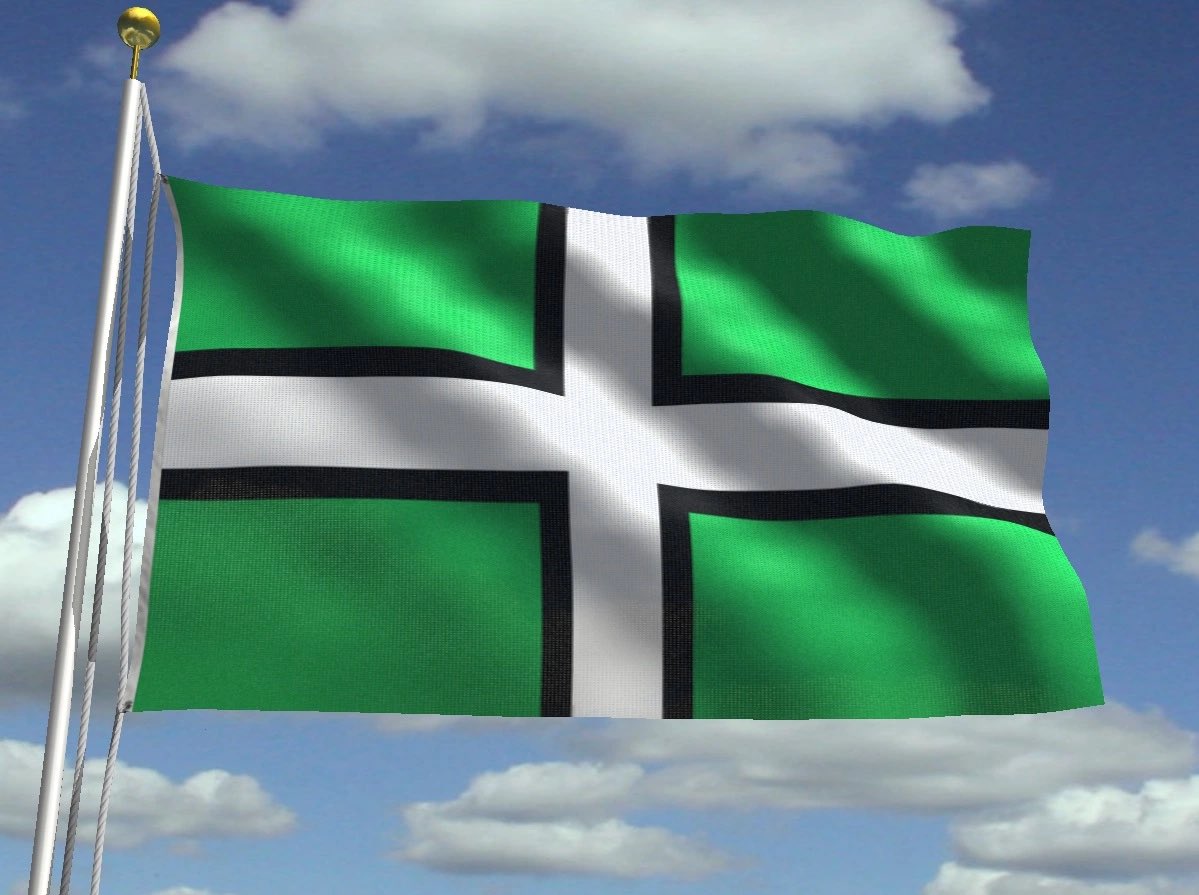 Today is #DevonDay! Celebrated on the feast of Saint Petroc, a 6th century Celtic saint significant in the county, to whom the #Devon flag is dedicated. St Petroc was a British prince and believed to be a son of a Welsh king named Glywys. 🇬🇧 #HistoricCounties | #CountyDays 🏴󠁧󠁢󠁥󠁮󠁧󠁿