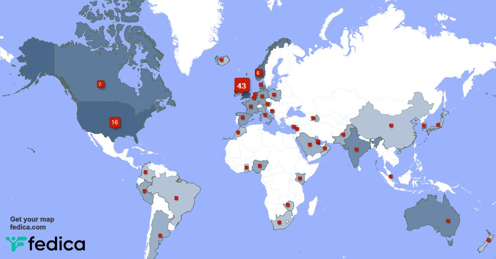 PACTfacilities's tweet image. Special thank you to my 3 new followers from UK., and more last week. fedica.com/!PACTfacilities