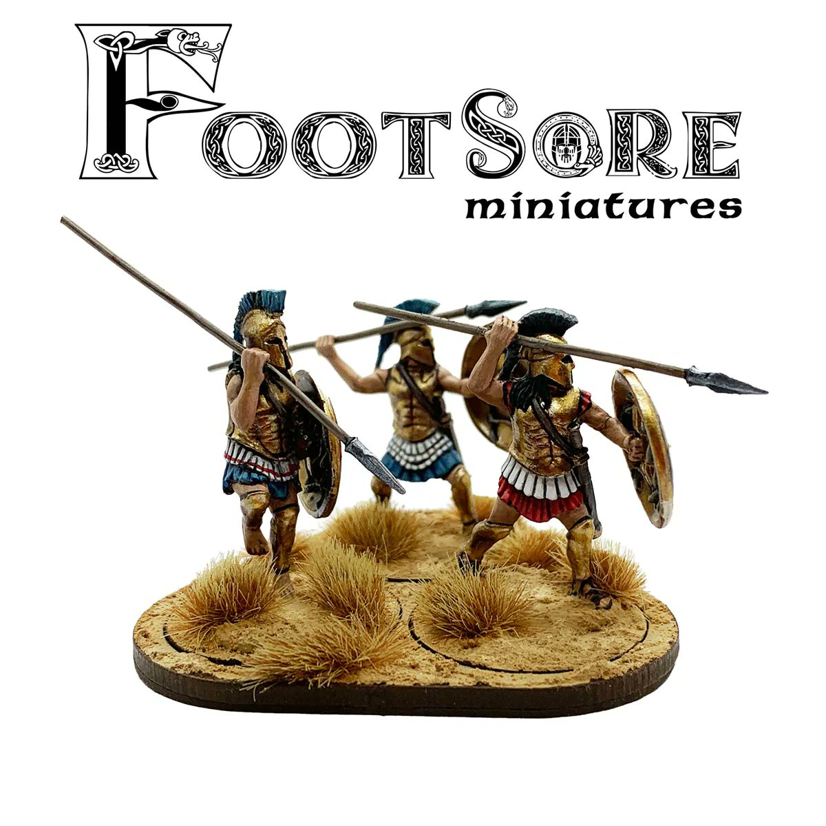 •Hoplites in Bronze thorax•
Useful protection but heavy to wear
rebrand.ly/d89kx8d
#MythicGods #MortalGods #AncientGreece #Greece #Ancients #footsore #footsoreminiatures #SPG #wargaming #warmongers #gaming #minwargaming #tabletopgames #miniatures #figures