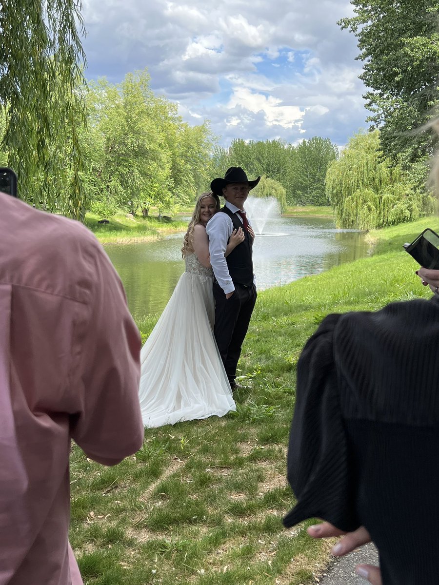serenaboo33's tweet photo. Totally meant to post this ON 6/3/23 but, Hi I’d like to reintroduce myself, you can call me Mrs. Helsley 💍❤️ https://t.co/XSq8gFaFOg