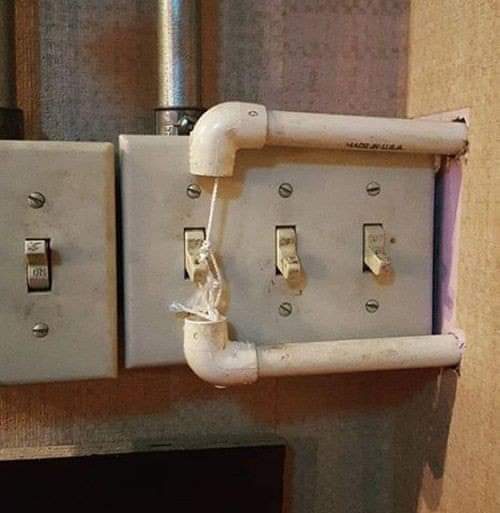 TweetMahavir's tweet photo. Early version of automation
Smart switch, no Wi-Fi needed 😂🤣😄
#technologysolutions #automation #smartswitch https://t.co/8vciTJIt4C