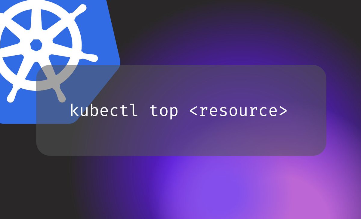 📊 Kubernetes tip: Monitor your cluster with
`kubectl top`
Get real-time resource utilization information for nodes, pods, and containers within your Kubernetes environment. #KubernetesMonitoring #ResourceUsage

checkout my blog to understand more. debasishbsws.hashnode.dev/understanding-…