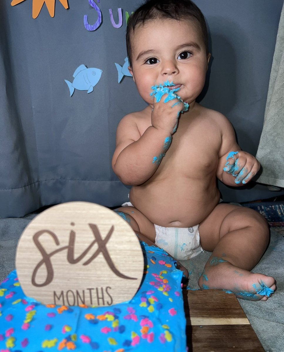 zebbbss_'s tweet photo. 6 months of pure blessings🩵 https://t.co/U5PGAN30GS