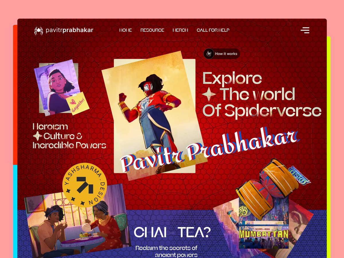 What if Indian Spiderman (Pavitr Prabhakar) had a landing page

Day 2, Version 2

@pixelandpump #designdrug #dailyuichallenge #watchmegrow #spidermanacrossthespiderverse #pavitrprabhakar #indianspiderman #spiderman #spidermanintothespiderverse #websitedesign #landingpage #buiLD