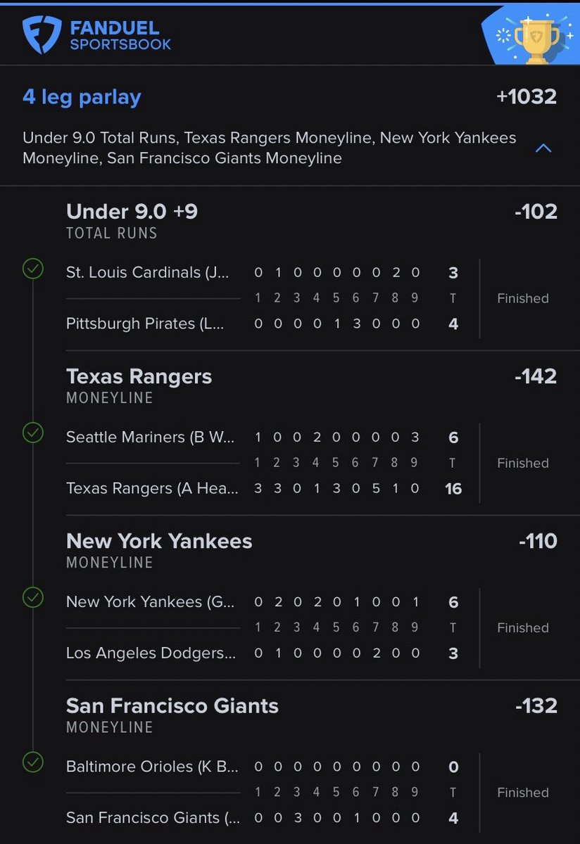 BankRollVis's tweet photo. Winner Winner this is what we do come cash with us😁💵😁💵💵

#MLBCash #GamblingTwitter #Cashin #FACupFinal https://t.co/aam855weGs