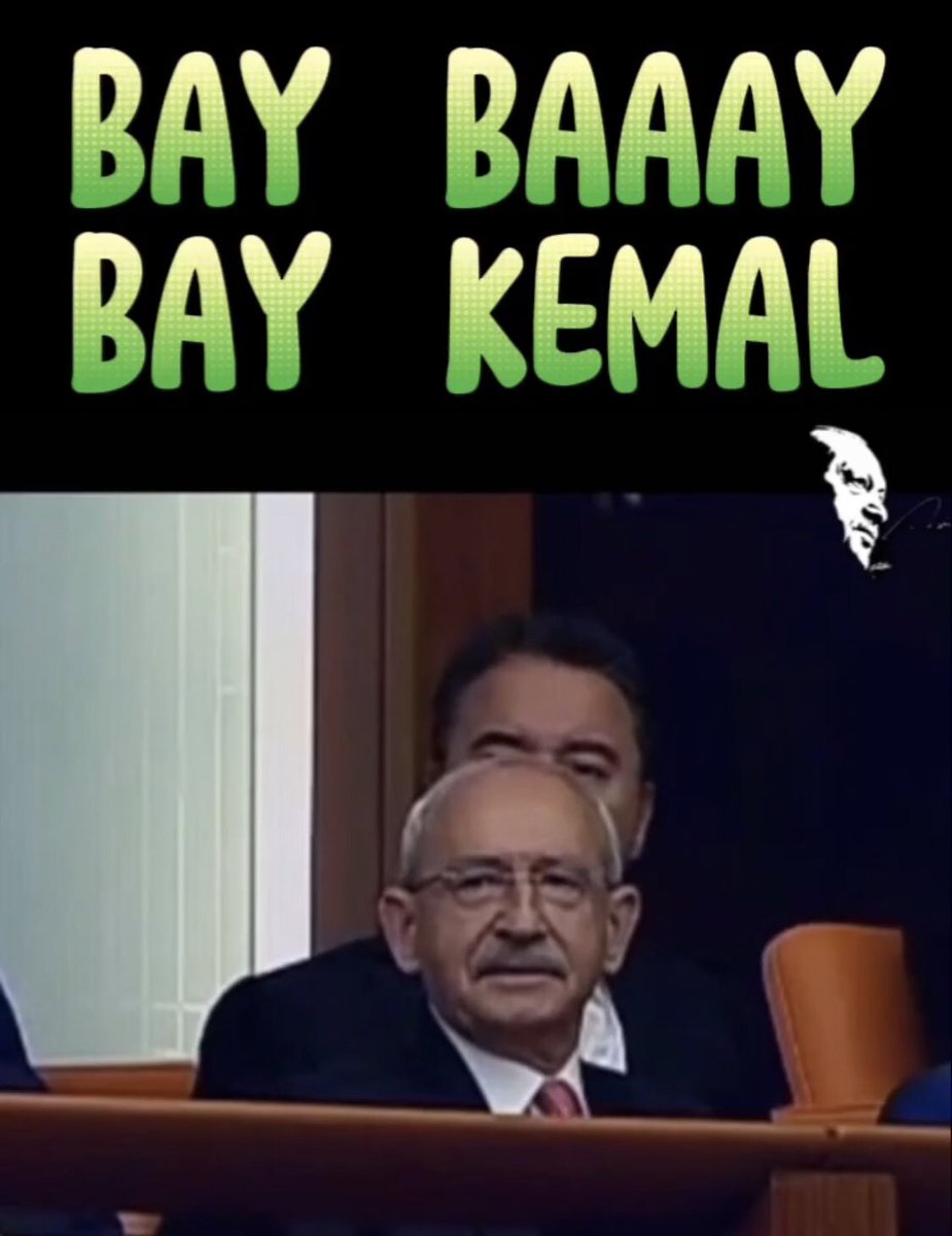@kilicdarogluk @GalatasaraySK Balkona Çıkmışsın Sonunda… Bye Bye Bay Kemal… Herkes Yerini Bilecek… @tcbestepe @iletisim #pazar