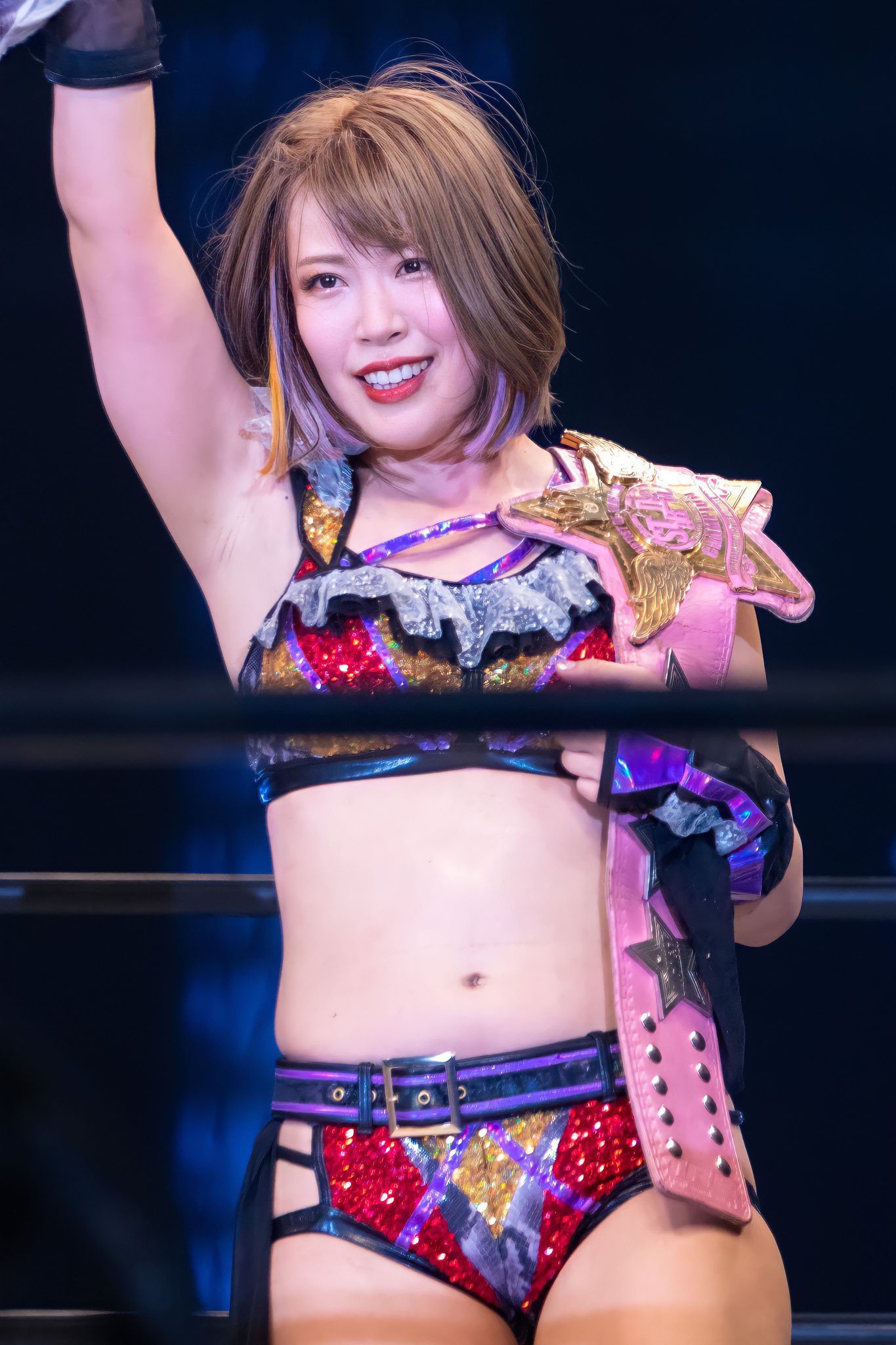 新品同様 スターダム DDM ミニタペストリー ひめか 桜井まい ジュリア 写真：【スターダム】桜井まい 過去との決別を宣言「DDMで