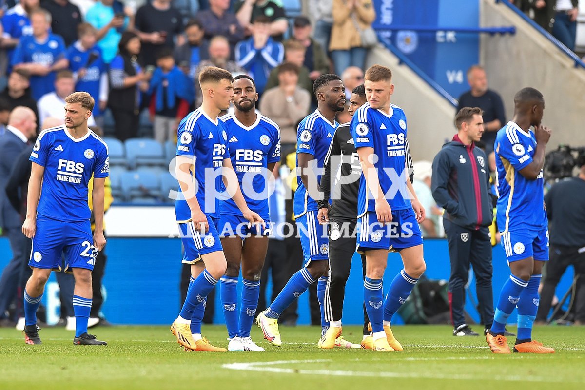 The pain of relegation is etched on the Leicester City's fans and players faces. Hopefully the English Premiership will see them again soon.

#LeicesterCity #LCFC #premierleague #relegation #SportPix #SimonKimber #epl #football