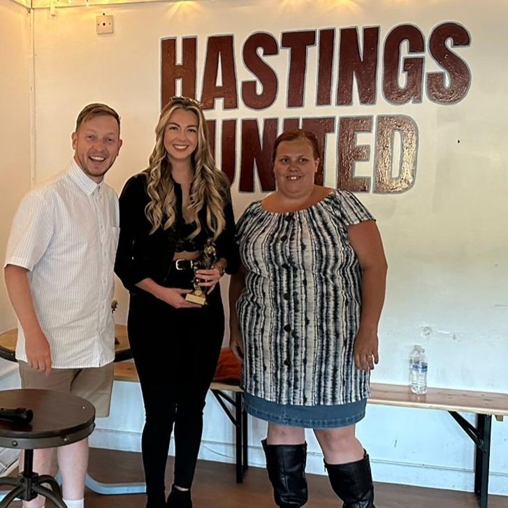 Hastings United Women
@HastingsUtd_ISC Supporters Player Of The Season 2022/23

Lauren (Sharpy) Skinner-Swain