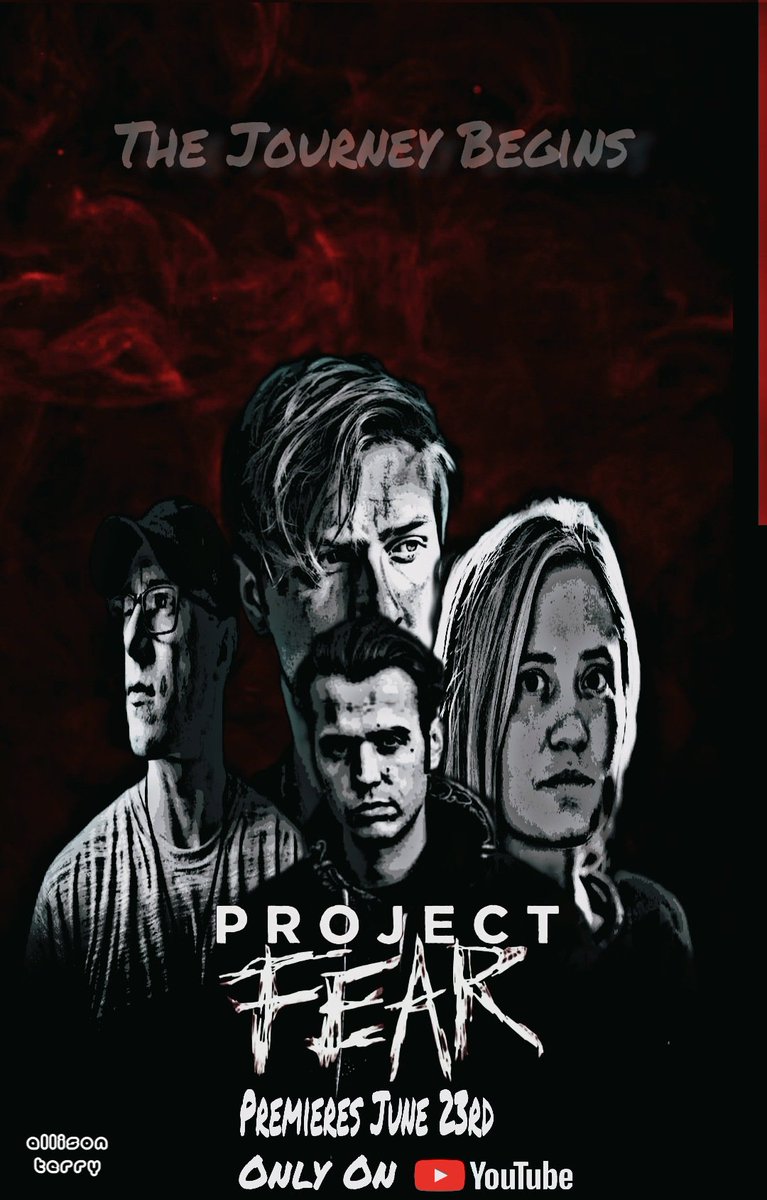 ATTENTION, #FearFam!! #ProjectFear will premiere June 23rd, so I hope you're ready for a whole new chapter of fear! 

@DakotaLaden @ChelseaLaden @Tanner_Wiseman @Alex_Schroeder4 @ProjectFearYT