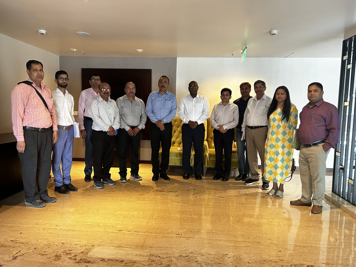 basava_ias's tweet photo. Meeting with Respected Secretary Sir , Government of India , Departament of Fisheries.  @FisheriesukInfo @FisheriesGoI https://t.co/tnFsnmrLe2