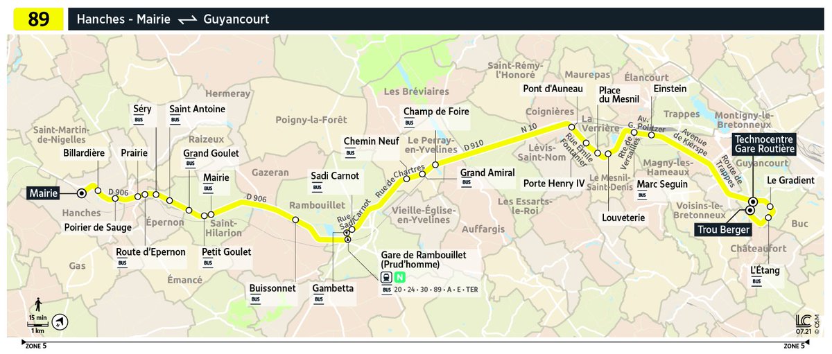 11. Ligne 89 - Transdev Rambouillet