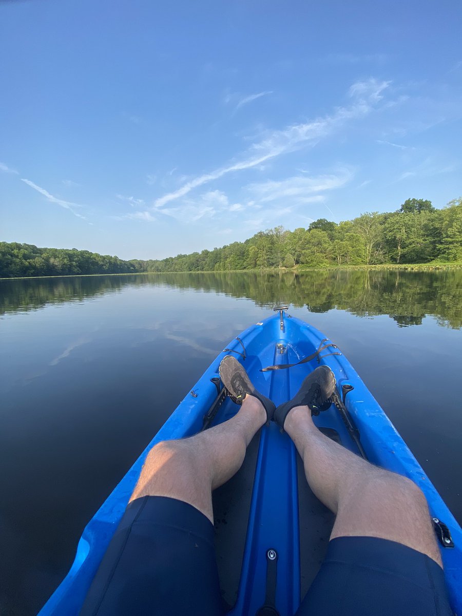 Enjoyed a kayaking trip right after a biking trip yesterday! #NationalTrailsDay
