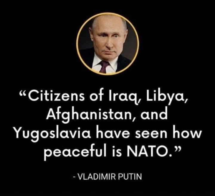 @NoMoreNATO #NATO WILL BE DESTROYED
#IStandWithRussia 🇷🇺🇷🇺🇷🇺