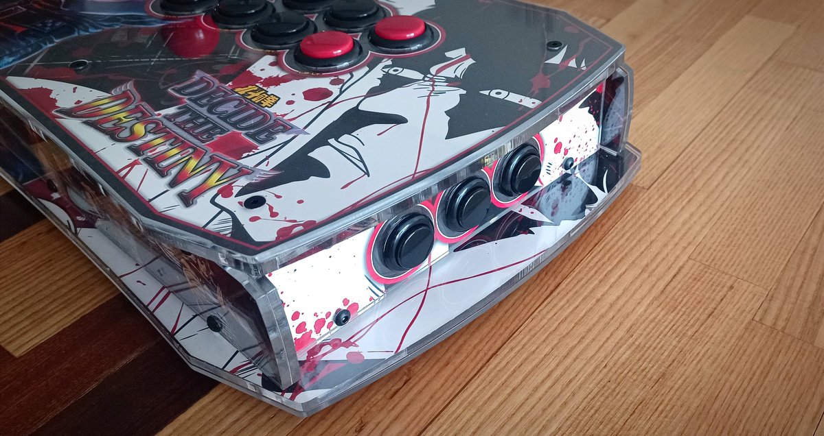 NaitokumuD's tweet photo. ☀️ Fist of the North Star ☀️
Full sanwa
Design:@jonyfraze
Pcb:aPs4/Pc
Box:Century
Contact Us
samu100583@gmail.com
Discord: NaiToKuMu#2847
Instagram: Naitokumu
Facebook: Naitokumu Stick Design
#nsdp #brookinside #slimbox #hitbox #arcadestick #FGC #fistofthenorthstar https://t.co/A6uW9RGOu6