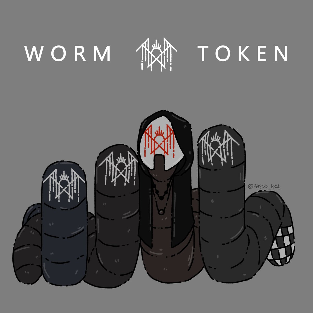 Worm Token - Wiggle Me Back To Dirt
#sleeptoken #wormtoken