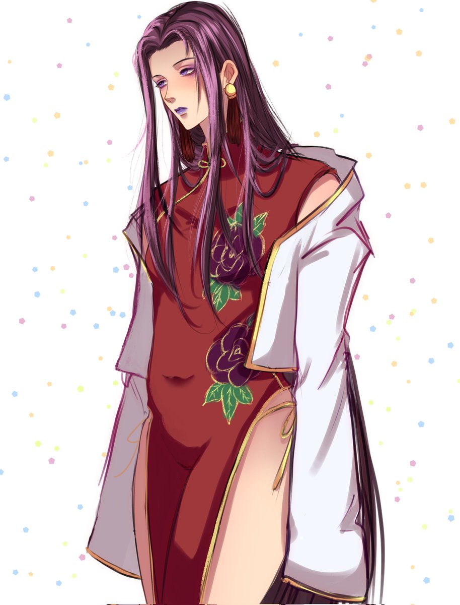 honeyysuckle36's tweet photo. Young D has cosplayed before a couple of times in the manga, so why don't I put his father in something. And 1 thing came to mind-
(Shenhua from Black Lagoon)
Atrocious mess but I kinda like messy.
#PetshopofHorrors https://t.co/FVn1aycIJh
