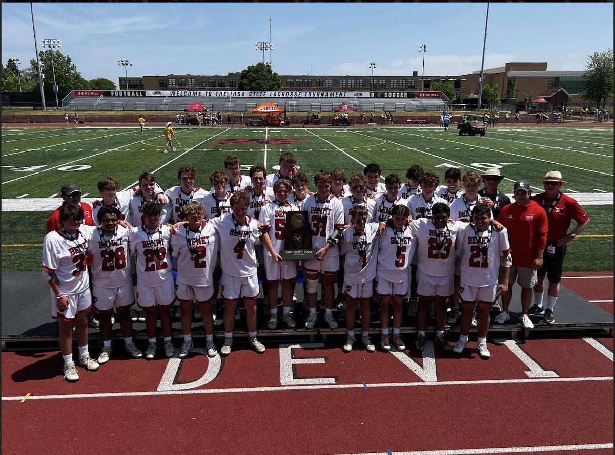Benet Lax 4th place State Champs!