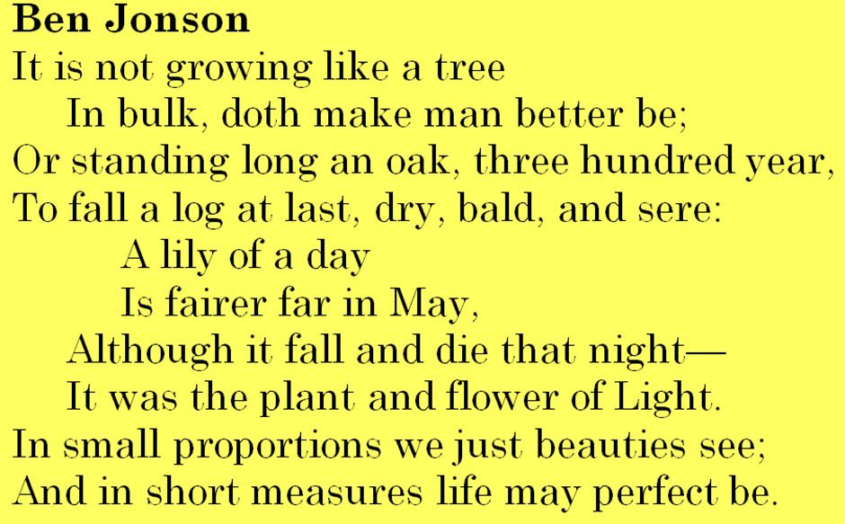 Poetry is often a great catalyst and stimulus for philosophical thought and discussion, so here are four poems on the nature of happiness -
