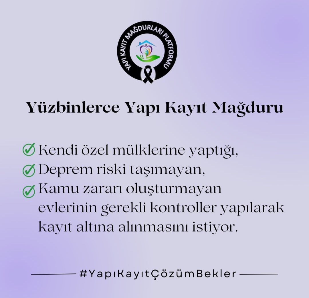 @huseyinakguntdp Depremde insan hayatını tehlikeye atmayan yataymimari azkatlı yapılardır Yumuşak zeminde ruhsatlı 20 katlıbinalar yıkılırken ruhsatsız AZ KATLI ve MÜSTAKİL evler ayakta kaldı Bize yıllardır  RUHSAT vermediniz YapıKayıt Verin #DepremŞartlıYapıKayıt