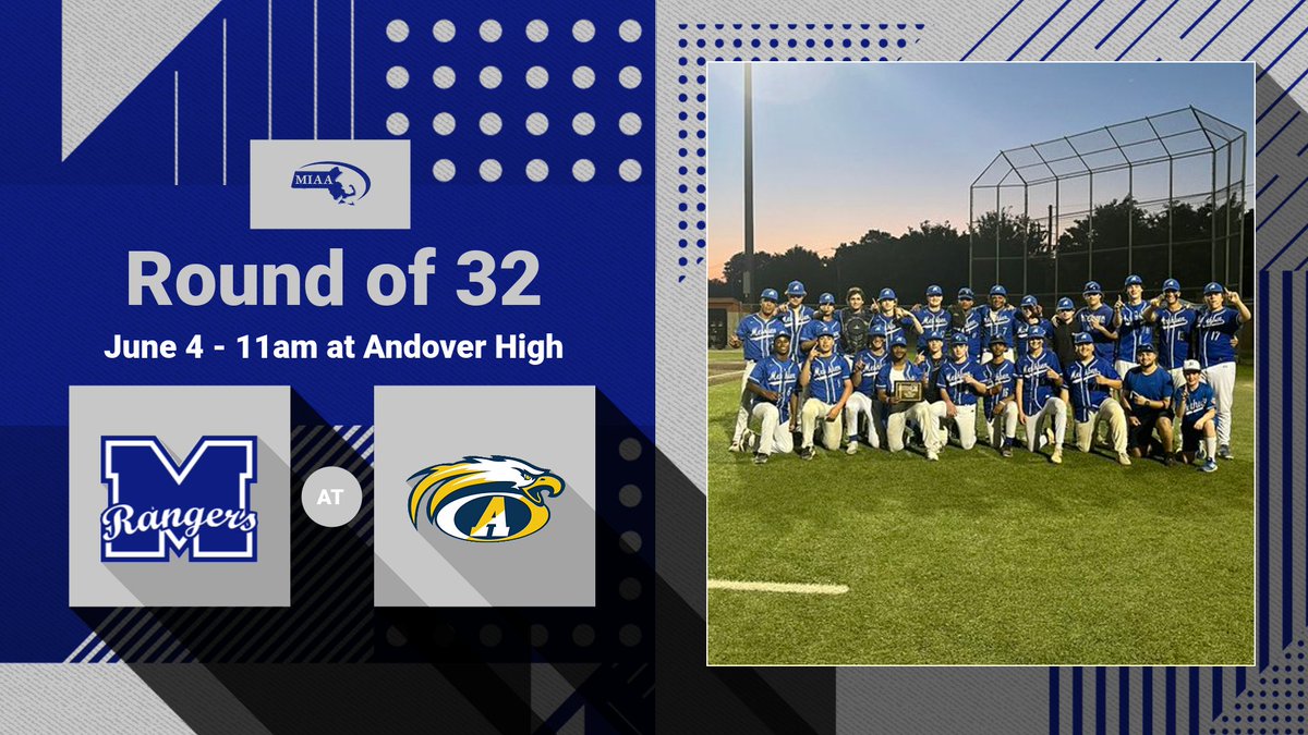 Methuen High School Athletics on Twitter "Varsity Baseball at Andover