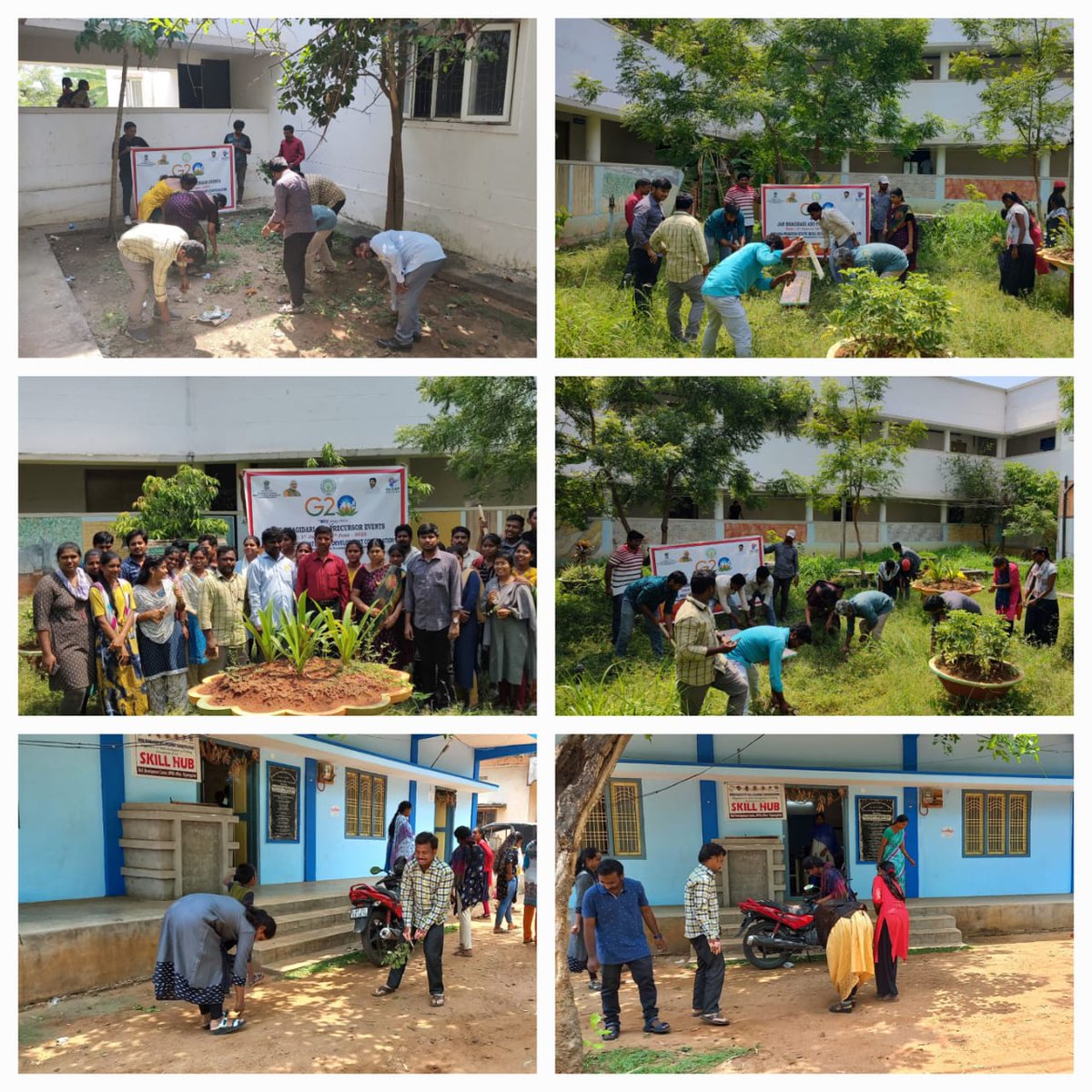 AP_Skill's tweet photo. @AP_Skill Team has Conducted Swach Bharat Program at #SkillHubs and #SkillCollege and #ESCColleges in @egodavarigoap https://t.co/a7ShHgeO2M