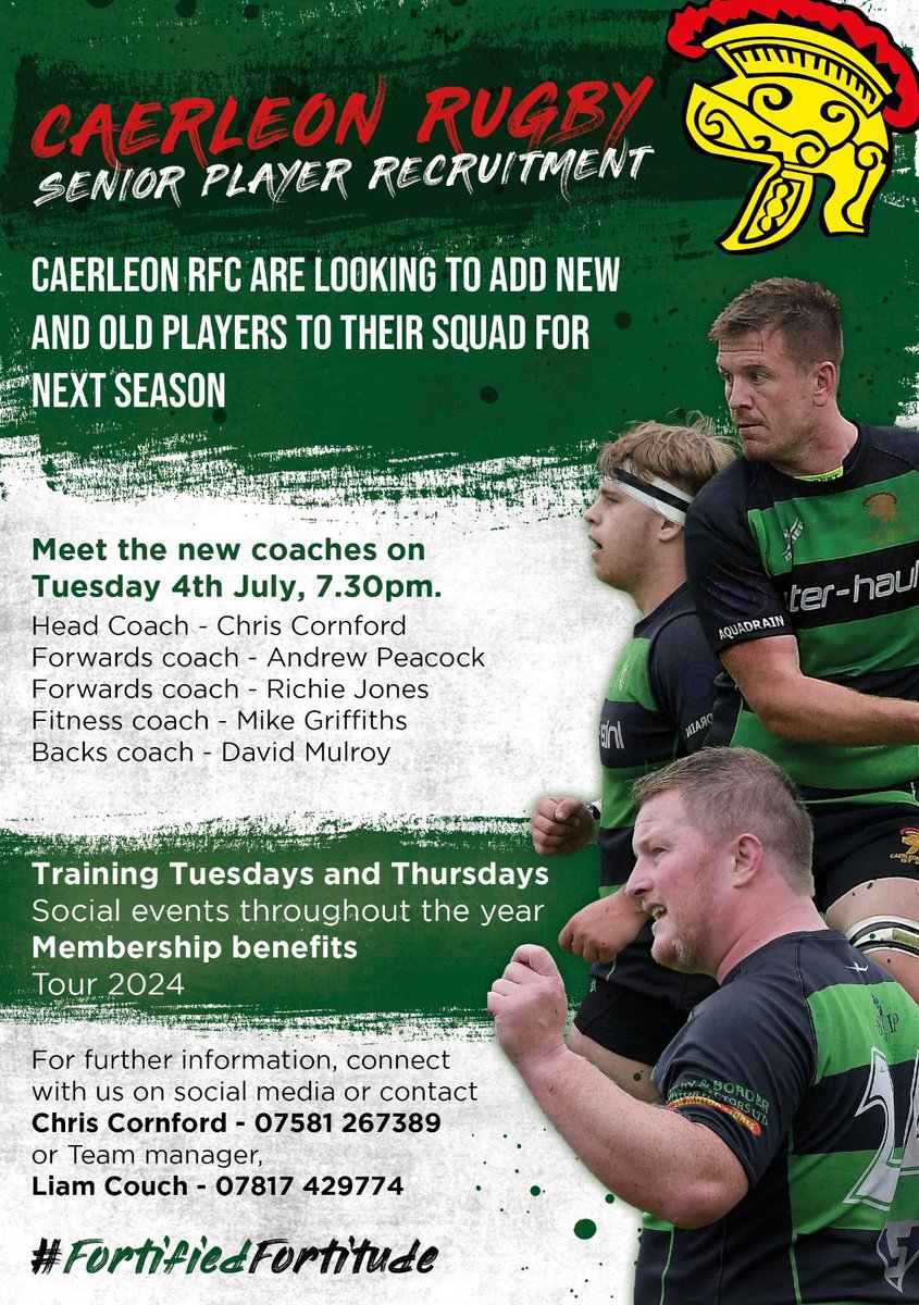 Caerleon RFC tweet media