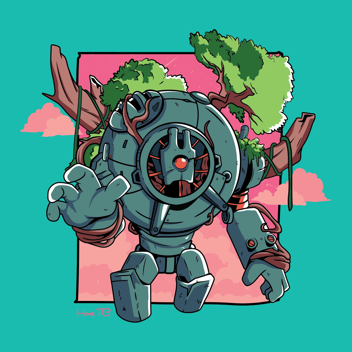 Gorn - The Magical Golem 🌳
"The forest is filled with magic and secrets and the Guardian is among them"

Less than 2 days left for this 1/1 piece,

Click the link here to bid :🔗ergoauctions.org/artwork/e8bbc6…

<a href="/auction_house_/">Auction House</a> 

#NFTCommunity #nftart #nftarti̇st #NFTCollection #Cardano