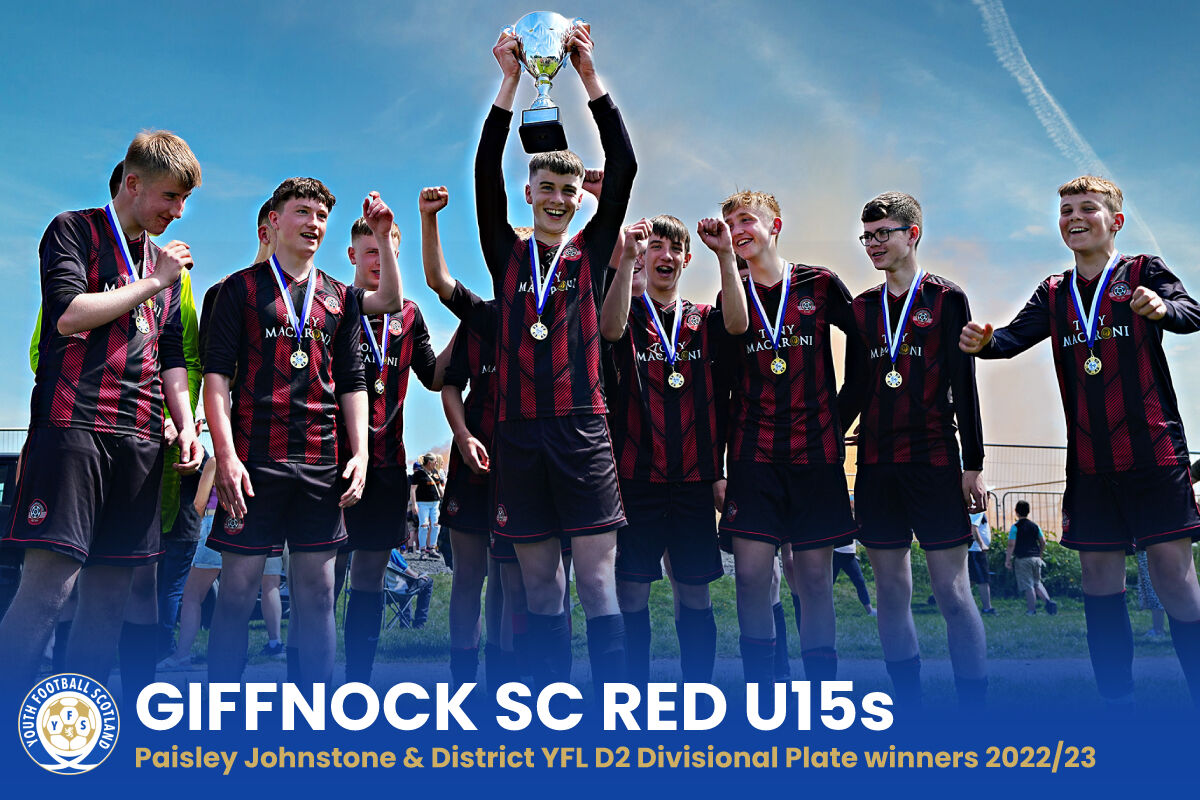 YFS on Twitter "𝗖𝗛𝗔𝗠𝗣𝗜𝗢𝗡𝗦 🏆 Congratulations to Giffnock_SC Red U15s