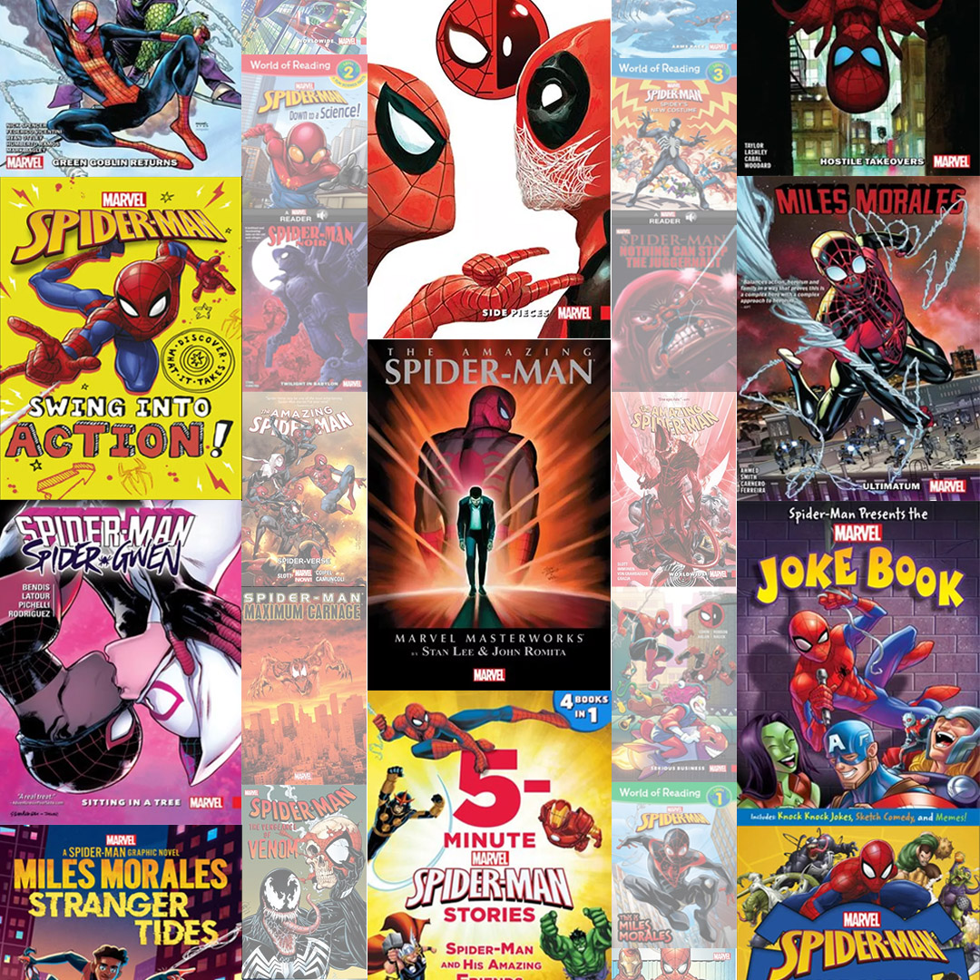 With #AcrossTheSpiderVerse out in cinemas, now is as good a time as any to catch up on the history of #SpiderMan.  

We have dozens of titles suitable for all ages, with stories spanning over 60 years and countless costumes. All available instantly

libbyapp.com/search/tlc/sea…