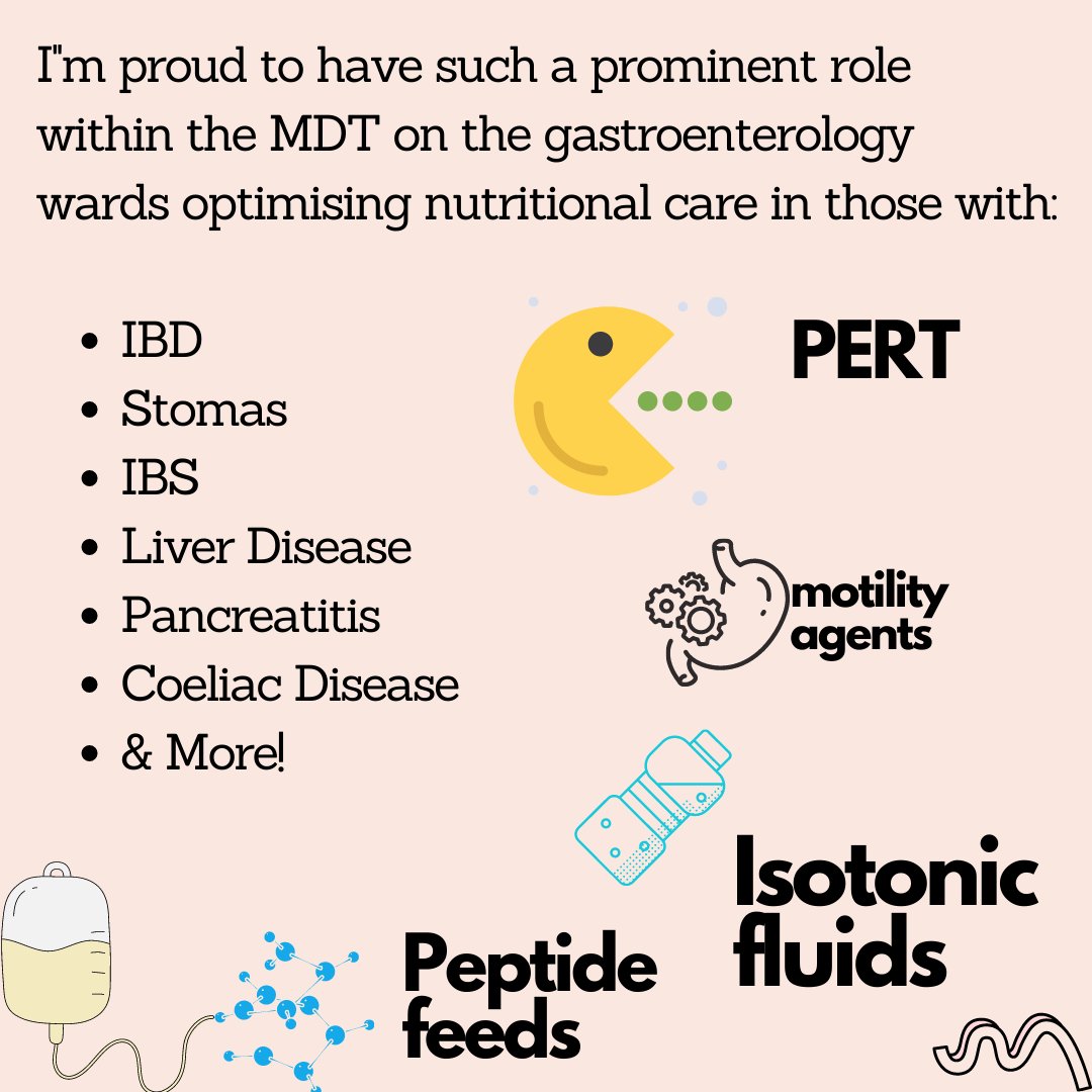 Our co-chair of our branch, Sophie, is sharing why she is proud to be a dietitian! #DW2023 #WeAreDietetics

 Sophie is a specialist gastroenterology dietitian and is proud to work for the NHS and have an important role within the MDT