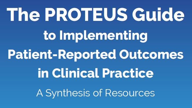 Drumroll, please! We're thrilled to share our newest resource: "The PROTEUS Guide to Implementing Patient-Reported Outcomes in Clinical Practice: A Synthesis of Resources." This guide offers practical insights for integrating #PROs into clinical care. theproteusconsortium.org/proteus-practi…